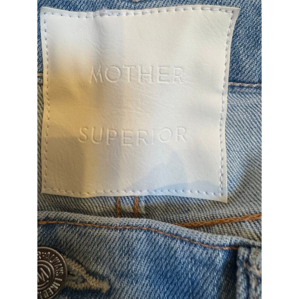 MOTHER The Kick It Wash Go Long Jeans - Women's Size 31 - Picture 7 of 9